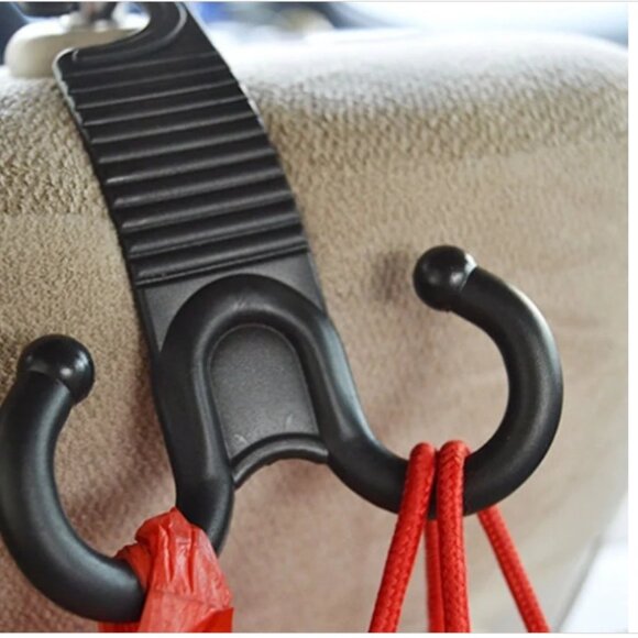 2pc. Car Hook/ Bag Hanger/Purse Hook/Car Organizer/Headrest Hook/Car Bling - Picture 3 of 5